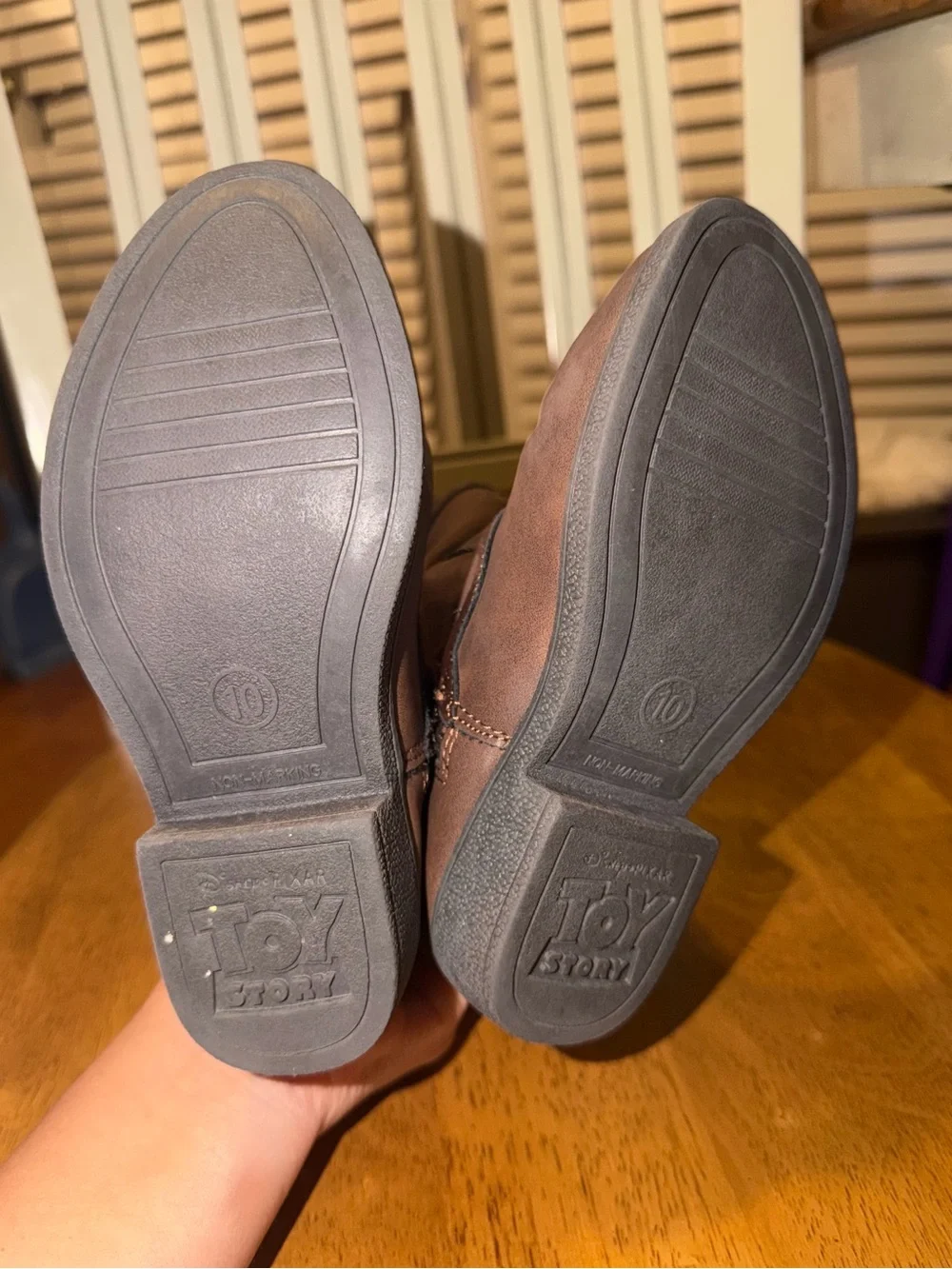 Disney Brown Kids' Boots with Toy Story
